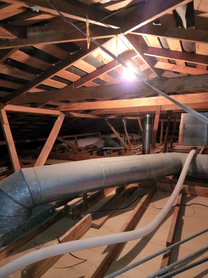 attic insulation replacement contractors in Wlanut Creek California